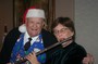 Linda Wiley with Poncho Santa